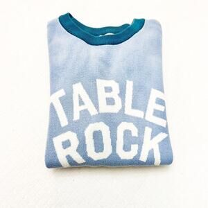 Table Rock Contrast Crew Neck Sweater Size L